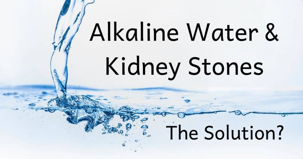 Alkaline water and improved urinary health