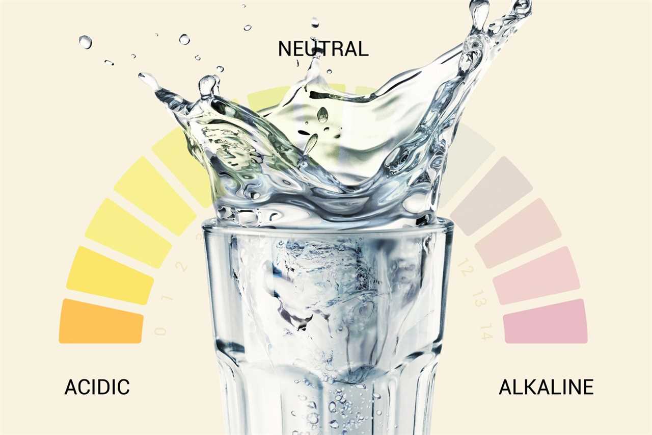 Alkaline water and reduced symptoms of acidrelated skin conditions