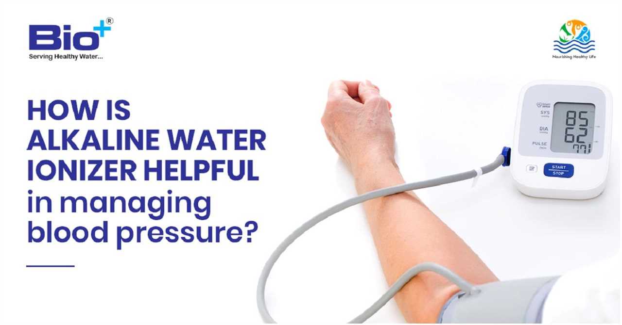 Alkaline water and balanced blood pressure levels